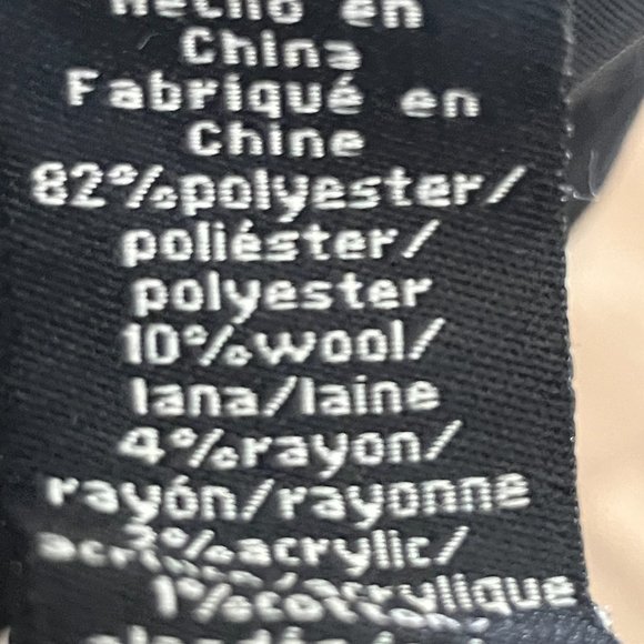 Like New Calvin Klein Est. 1978 Black Lined Insulated Fur Lined Hood Jacket-M - Picture 9 of 9